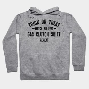 Trick or Treating for car people Hoodie